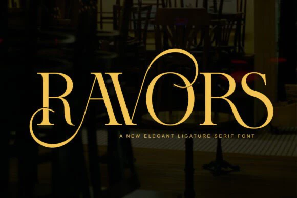 限时免费获取字体 Ravors[Windows、macOS][$19→0]