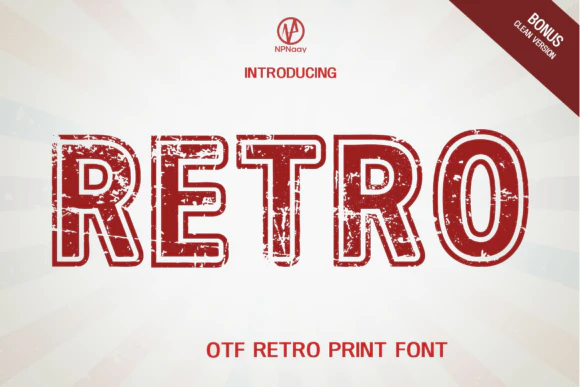 限时免费获取字体 Retro[Windows、macOS][$10→0]-反斗限免