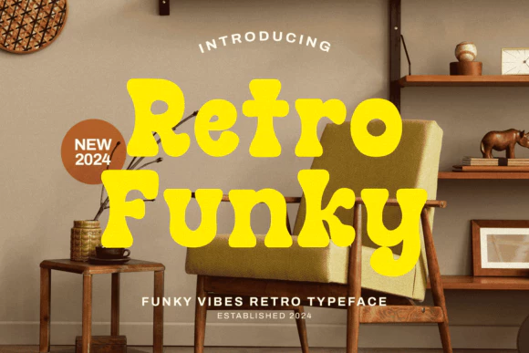 限时免费获取字体 Retro Funky[Windows、macOS]