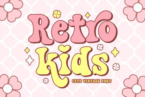 限时免费获取字体 Retro Kids[Windows、macOS][$12→0]