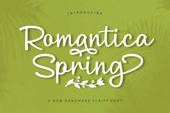 限时免费获取字体 Romantica Spring[Windows、macOS]