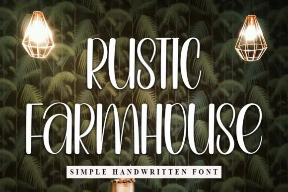 限时免费获取字体 Rustic Farmhouse[Windows、macOS][$16→0]