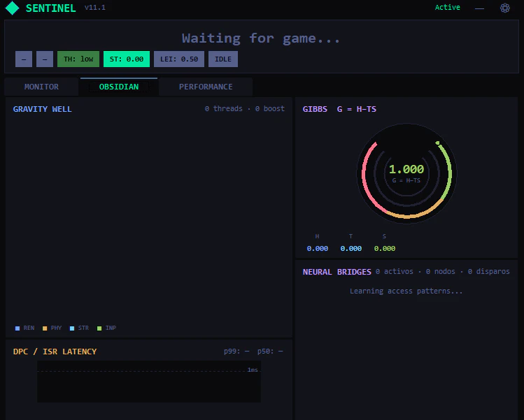 限时免费获取游戏优化工具 Sentinel[Windows][$5.99→0]-反斗限免