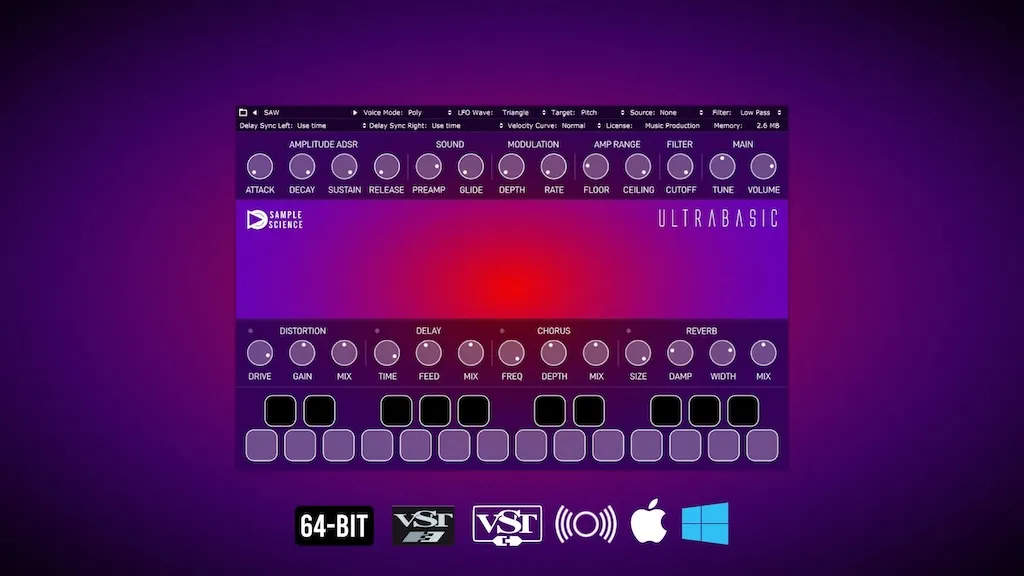 限时免费获取音频插件 UltraBasic v2[Windows、macOS]-反斗限免