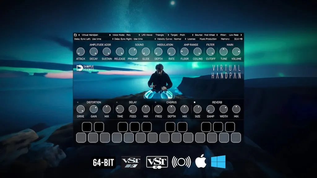 限时免费获取音频插件 Virtual Handpan[Windows、macOS]-反斗限免
