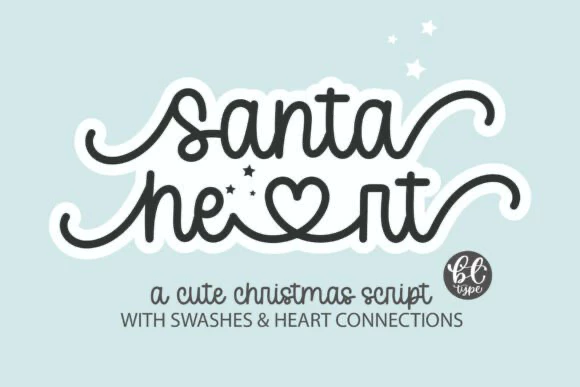 限时免费获取字体 Santaheart[Windows、macOS][$16→0]-反斗限免