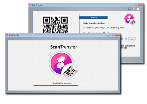 ScanTransfer Pro – 扫描二维码就可以将手机的照片传输到电脑上[Windows][$19.95→0]
