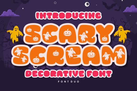 限时免费获取字体 Scary Scream[Windows、macOS]
