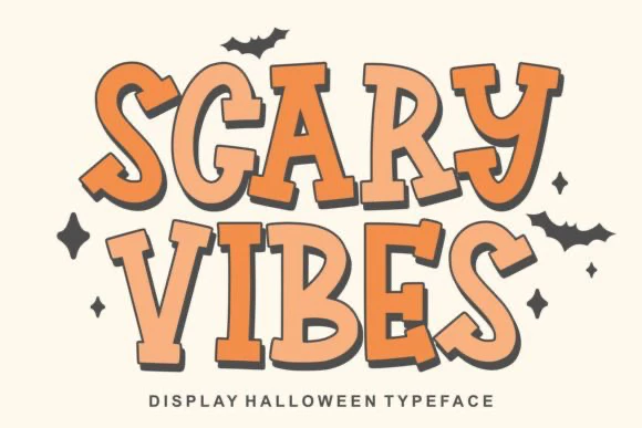 限时免费获取字体 Scary Vibes[Windows、macOS][$10→0]