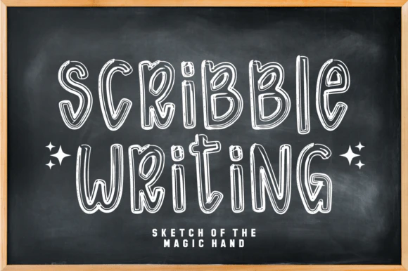 限时免费获取字体 Scribble Writing Font[Windows、macOS]
