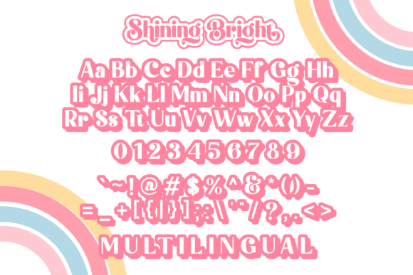免费获取字体 Shining Bright Font[Windows、macOS]