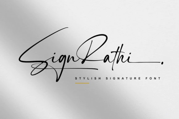限时免费获取字体 Sign Rathi[Windows、macOS][$12→0]