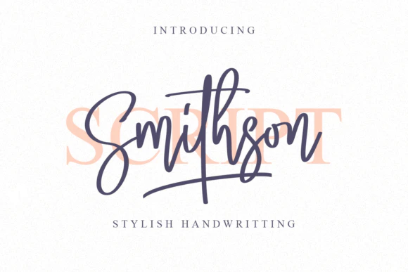限时免费获取字体 Smithson[Windows、macOS][$15→0]