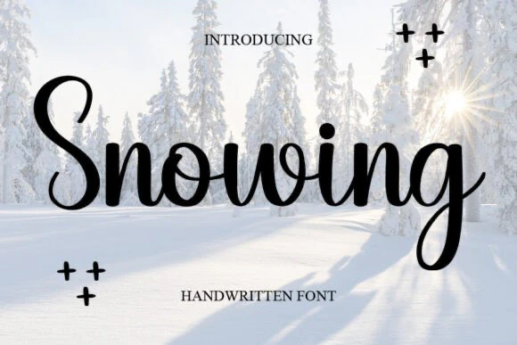 限时免费获取字体 Snowing[Windows、macOS][$14→0]