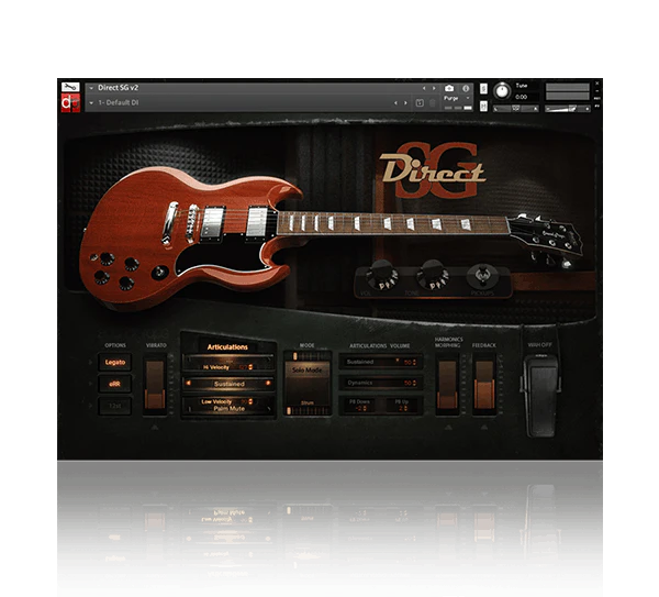 限时免费获取音频插件 ​Guitar Series Direct SG[Windows、macOS][$115→0]