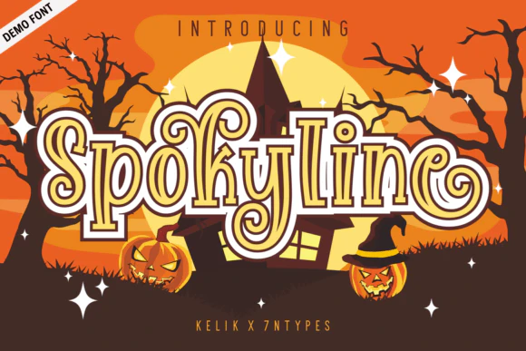 限时免费获取字体 Spokyline Demo Font[Windows、macOS]
