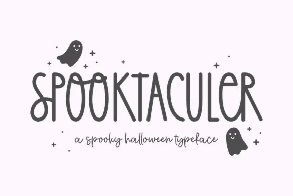限时免费获取字体 Spooktaculer[Windows、macOS][$130→0]