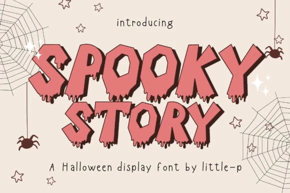 限时免费获取字体 Spooky Story[Windows、macOS][$10→0]