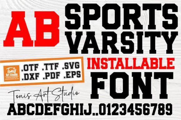 限时免费获取字体 Sports Varsity[Windows、macOS][$3→0]-反斗限免