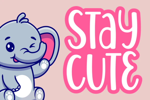 限时免费获取字体 Stay Cute Font[Windows、macOS]