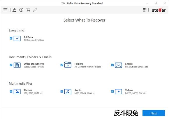 Stellar Data Recovery for Windows Standard - 数据恢复工具[Windows]
