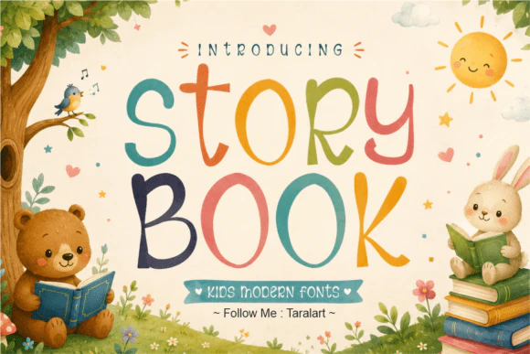 限时免费获取字体 Storybook Font[Windows、macOS]