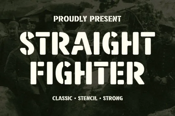 限时免费获取字体 Straight Fighter[Windows、macOS][$99→0]-反斗限免