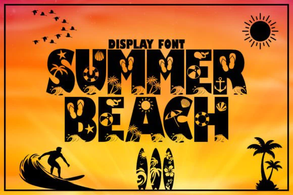 限时免费获取字体 Summer Beach[Windows、macOS][$8→0]