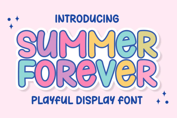 限时免费获取字体 Summer Forever[Windows、macOS][$15→0]