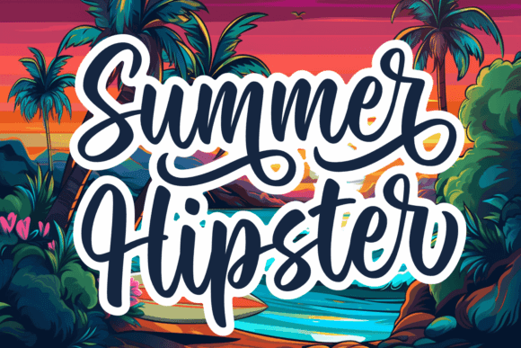 免费获取字体 Summer Hipster Font[Windows、macOS]