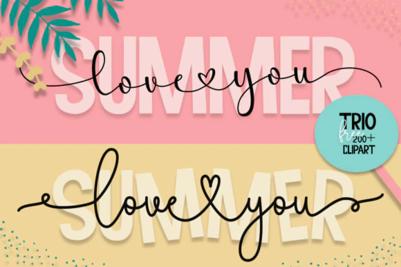 限时免费获取字体 Summer Love You[Windows、macOS][$17→0]-反斗限免