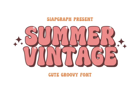限时免费获取字体 Summer Vintage[Windows、macOS][$14→0]