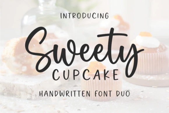 限时免费获取字体 Sweet Cupcake[Windows、macOS][$15→0]-反斗限免