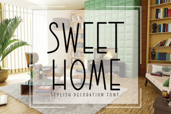 限时免费获取字体 Sweet Home[Windows、macOS][$15→0]