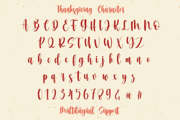 免费获取字体 Thanksgiving Font[Windows、macOS]