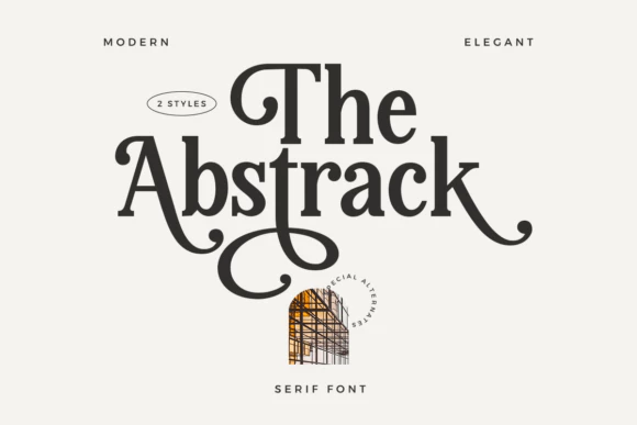 限时免费获取字体 The Abstrack[Windows、macOS][$19→0]