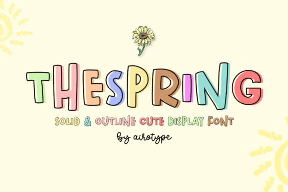 限时免费获取字体 The Spring[Windows、macOS][$12→0]