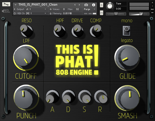 免费获取音频插件 This Is Phat! 808 Engine[Windows、macOS]