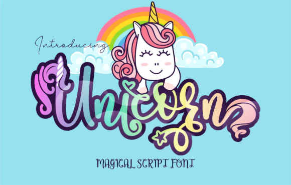 限时免费获取字体 Unicorn[Windows、macOS][$25→0]