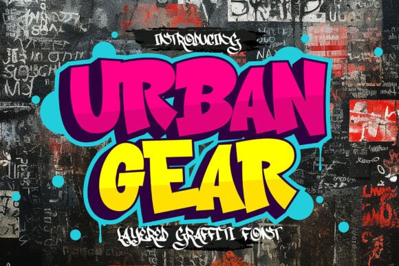 限时免费获取字体 Urban Gear Font[Windows、macOS]