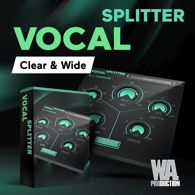 限时免费获取音频插件 W.A. Production Vocal Splitter[Windows、macOS][$29→0]-反斗限免