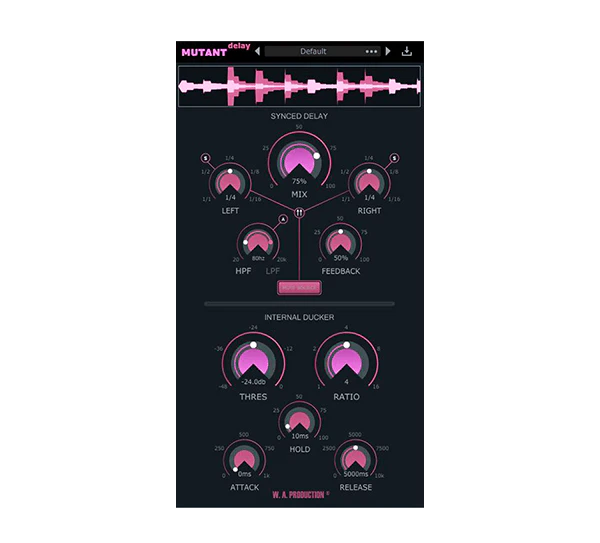 限时免费获取音频插件 Mutant Delay by WA Production[Windows、macOS][$39→0]