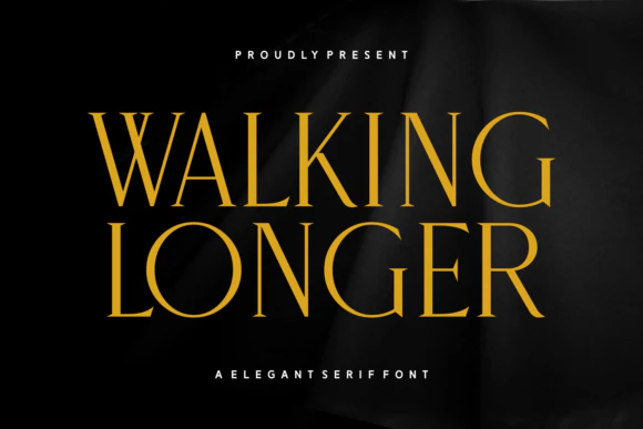 限时免费获取字体 Walking Longer[Windows、macOS]