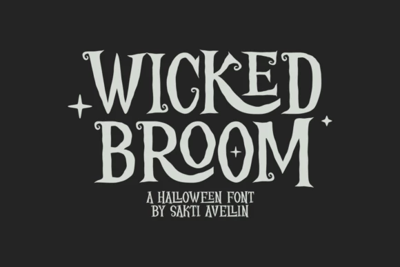 限时免费获取字体 Wicked Broom Font[Windows、macOS]