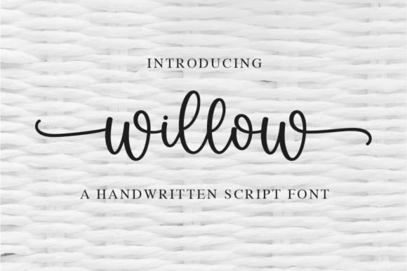 限时免费获取字体 Willow[Windows、macOS][$15→0]-反斗限免