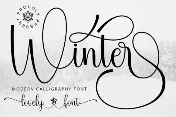 限时免费获取字体 Winter Font[Windows、macOS]-反斗限免