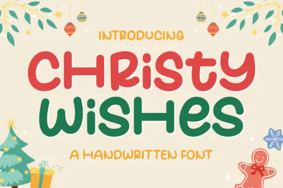 限时免费获取字体 Christy Wishes[Windows、macOS][$15→0]-反斗限免