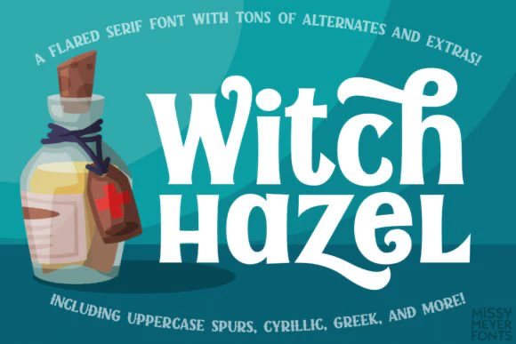 限时免费获取字体 Witch Hazel[Windows、macOS][$16→0]