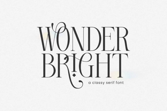 限时免费获取字体 Wonder Bright[Windows、macOS][$8→0]