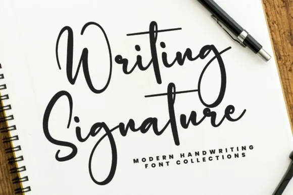 限时免费获取字体 Writing Signature Font[Windows、macOS]-反斗限免